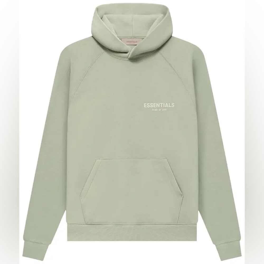 Fear of God Essentials Hoodie - SS22 Seafoam - XS